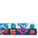 Graphic Gerbera Fuchsia Machine Washable Rug