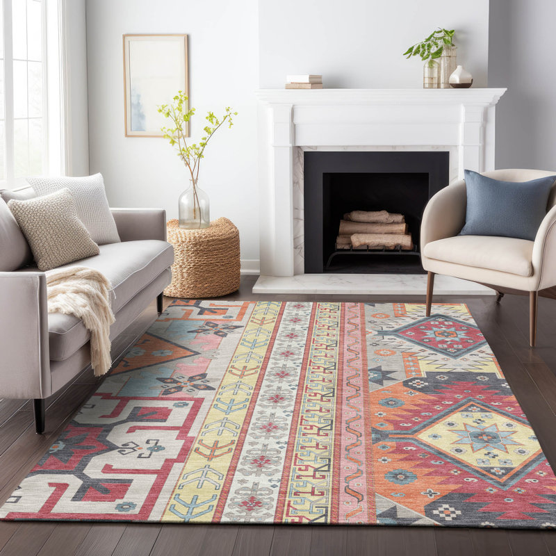 Tapis intérieur / extérieur lavable à la machine Chantille ACN1015, Rectangle 9 pi x 12 pi