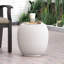 Table d'appoint d'extérieur en béton léger