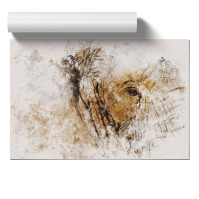 Elephant Watercolour - Frameless Print