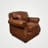 Canyon Luxury 48" Chair Upholstered in 100% Leather for Timeless Comfort and Style