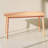 Nordic Style Rectangular Kitchen Table