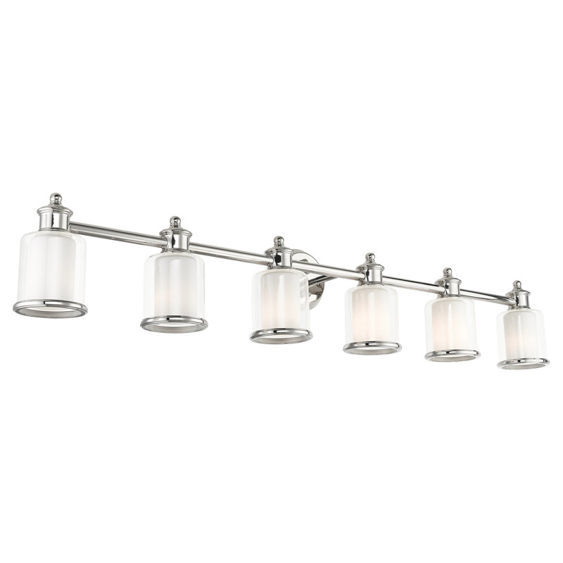 Jampier 6 - Light Dimmable Vanity Light, Polished Nickel