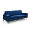 Birchanger 3 Seater Velvet Sofa-1471026385