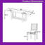 Ensemble de table de salle à manger extensible en bois d'hévéa de 82 pouces avec 6 chaises rembourrées et 2 rallonges amovibles-565089587