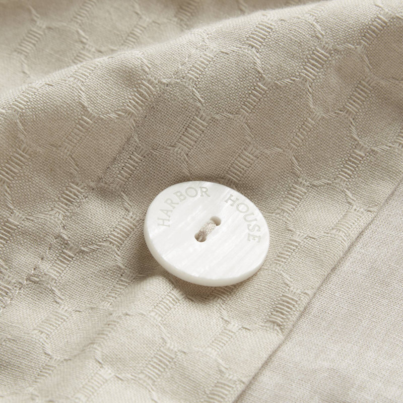 Ensembles de literie en coton de qualité supérieure, très grand / très grand californien, design côtier botanique, parfait pour le confort de la maison