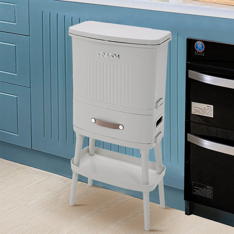 PP Manual Lift Waste Bin - 30L