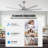 Indoor Ceiling Fan Without Light, With Remote Control-1308956879-1308956465