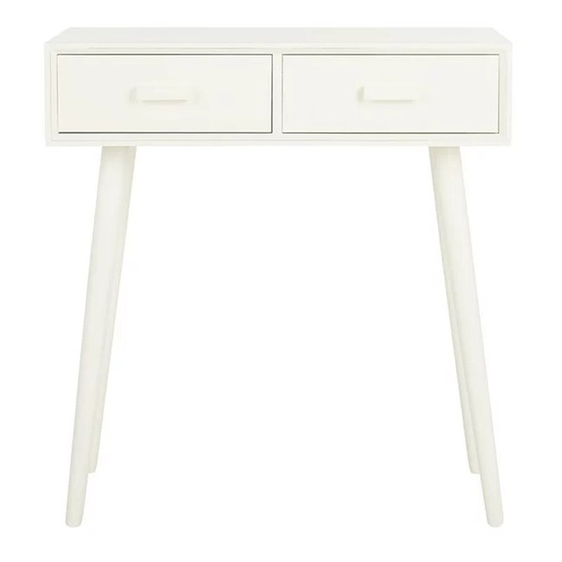 Console 28,3 po Brycson, Blanc rétro