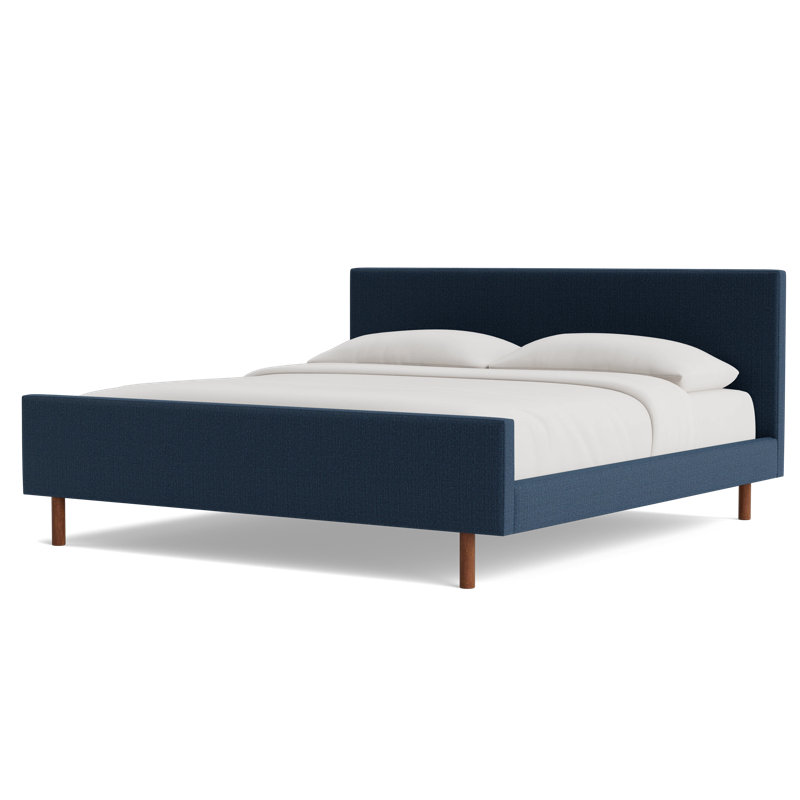 Skinny Fat Bed, Performance Weave - Navy, California King