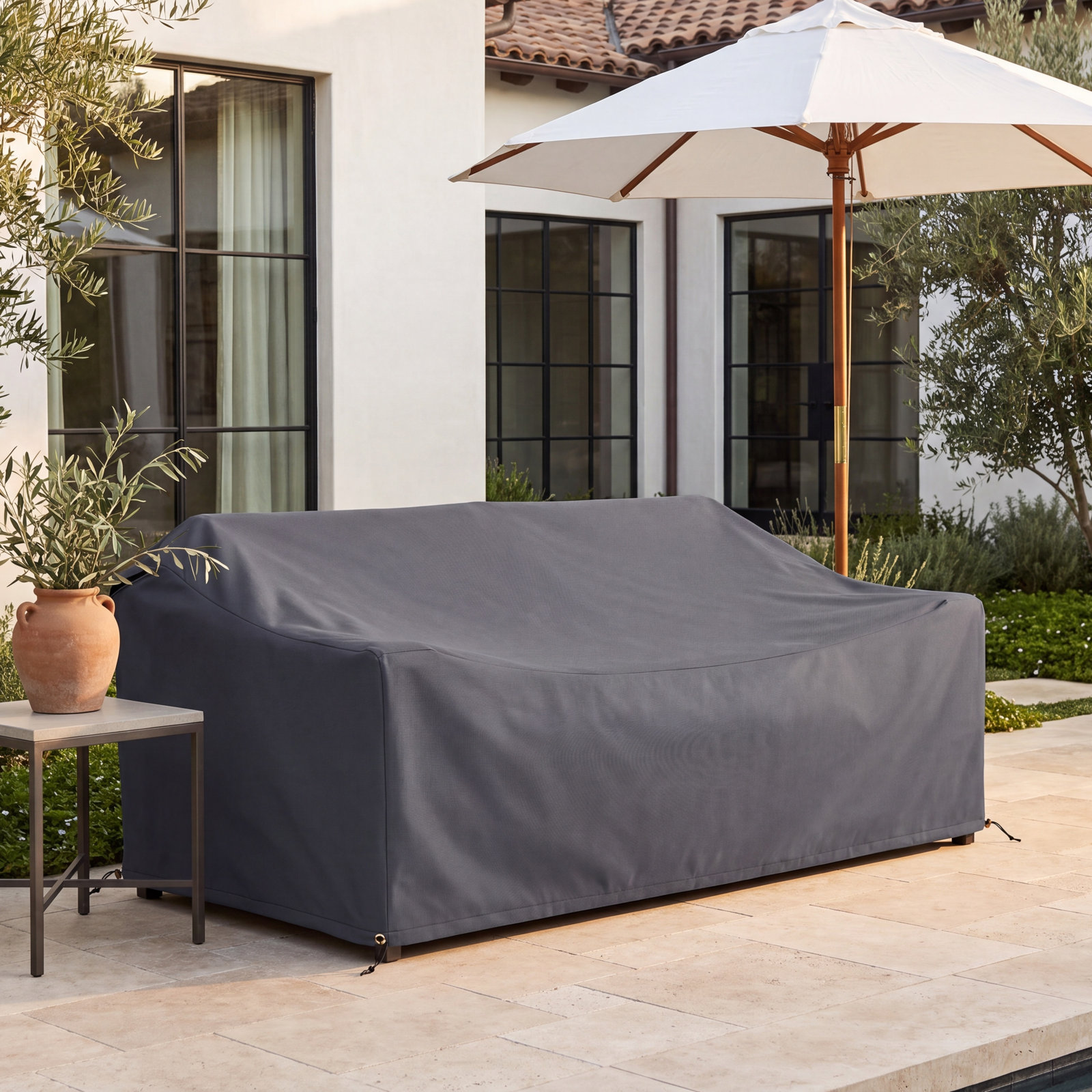 65" Wicker Outdoor Patio Loveseat Cover
