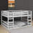 Full Over Full Bunk Bed With 2 Ladders-1352975477