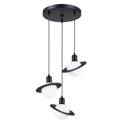 Berthina 3 - Light Stainless Steel Pendant