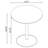 Khano Glass Top End Table