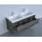 Wittig 48" Wall-Mounted Double Bathroom Vanity Set-29793258