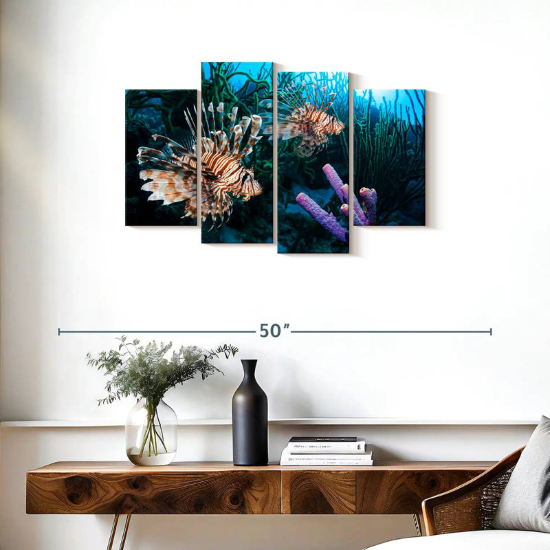 Brampt Atlantic Ocean Lionfish, 22" H x 36" W