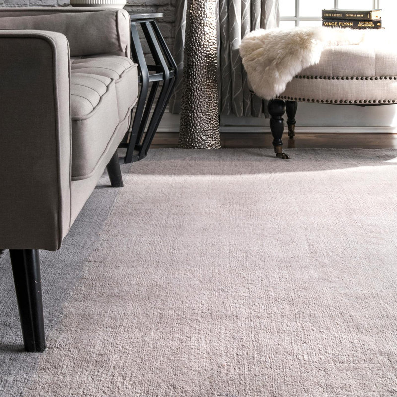 Vandervoort Wool Hand Woven Area Rug, Rectangle 183 x 274cm