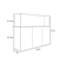 Réservoir d'aquarium rectangulaire simple et moderne Eco