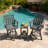 3-Piece HDPE Outdoor Bistro Set | 2 Swivel Chairs + 1 Side Table | All-Weather, Low-Maintenance & Eco-Friendly