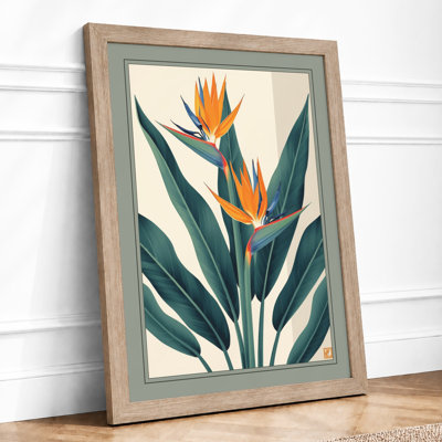 Tropical Bloom Botanical - Framed Print