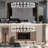 Lorett Modern 48 inch Round Chandelier Light Fixture-564533180