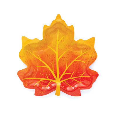 Arilyn Disposable Paper Thanksgiving Dinner Plate