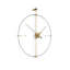 Mini Bilbao Wood Skeleton Wall Clock-1168726685