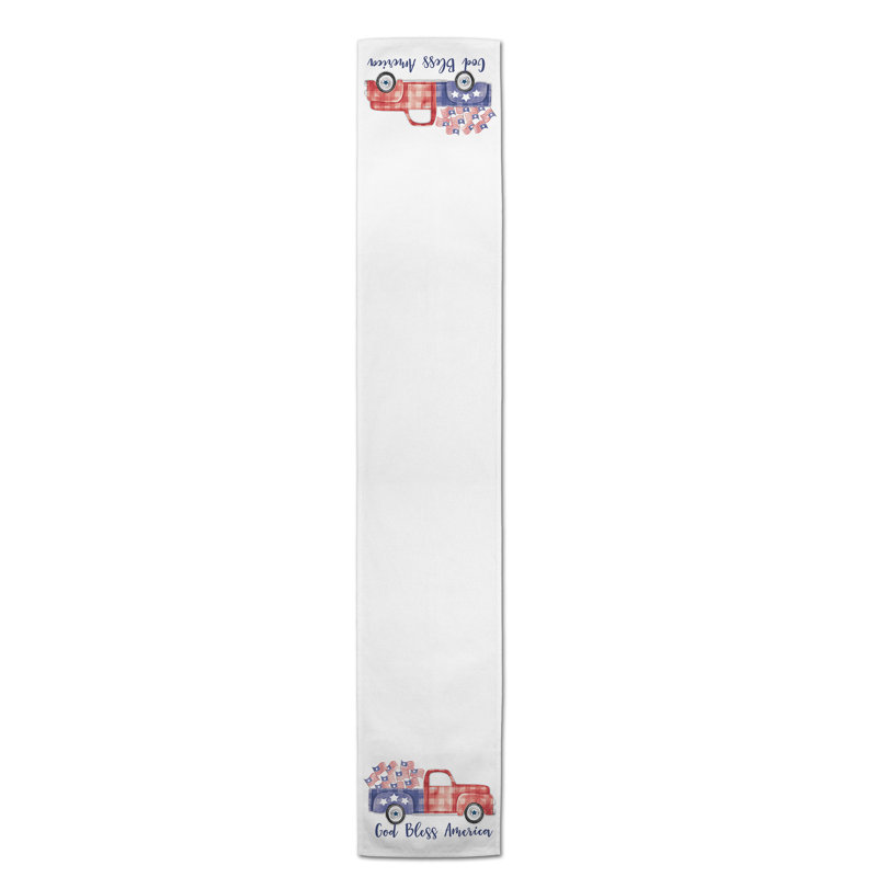 Cord Independence Day Table Runner, 16" L x 90" W 