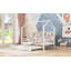 Lit simple en bois avec lit gigogne et lit pour enfant-610857915