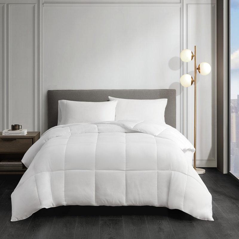 Year Round Warmth 300 Thread Count Cotton Sateen Down Alternative 3M Thinsulate Comforter, Twin