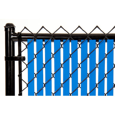 Tube Slat Double-Wall Bottom Locking Slat Depot Privacy Slat for 3', 4', 5', 6', 7' and 8' Chain Link Fence (6ft, Royal Blue)