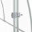 Chicken Cage Silver 41.3"X47.2" Galvanized Steel-580132789