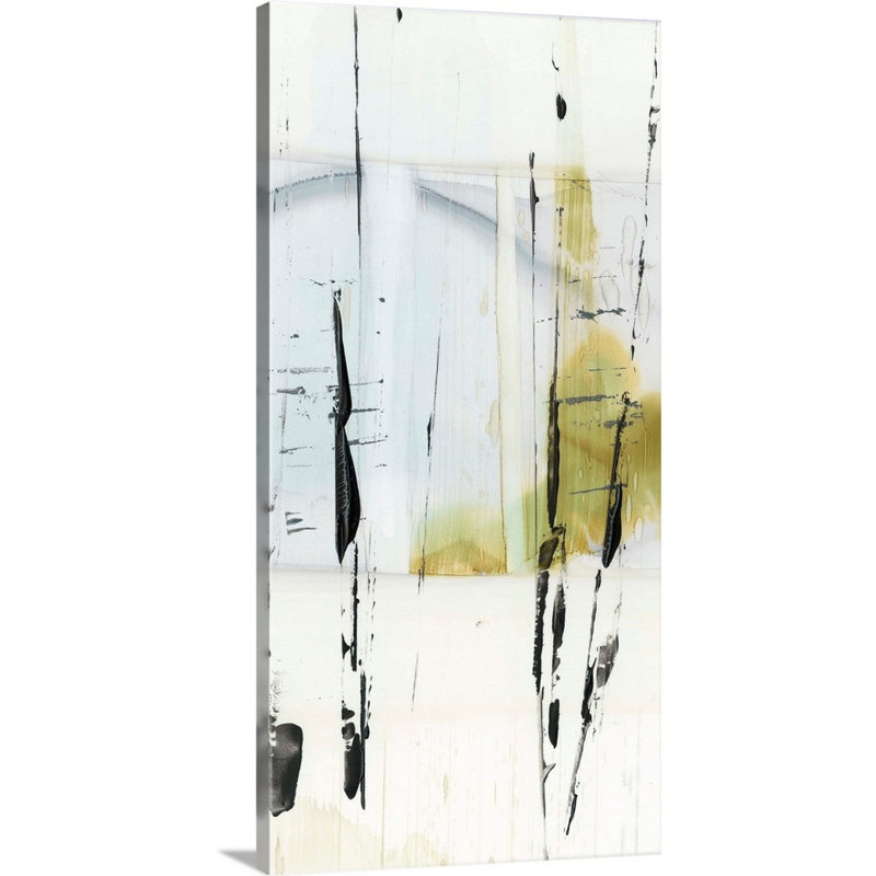 Art mural sur toile Bamboo Marsh I, Toile tendue, H 48 po x l 24 po x P 1,25 po