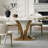 Modern Luxury White Rectangular Dining Table-533004821
