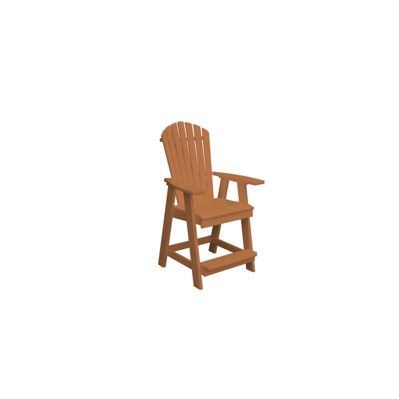 Chaise de comptoir de patio 24 po Lymington, Cèdre