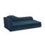 Canapé surdimensionné pour animaux de compagnie pour chiens de taille moyenne / grande - Dossier moderne à vagues irrégulières, accoudoir simple, tissu en lin respirant de qualité supérieure, coussin moelleux et pieds en plastique bas-1695682740