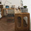 Bureau en bois massif en forme de L-281116865