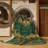 Machine Washable Ritner St Patties Modern & Contemporary Abstract Rug in Green – SageGreen Binding-1736134687