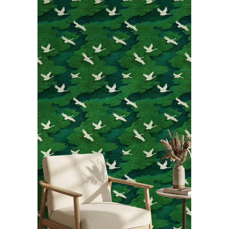 Papier peint Cranes