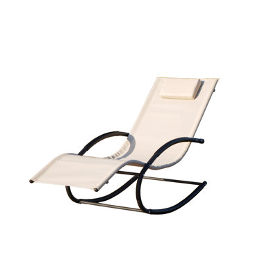 Manford 17" Long Reclining Single Chaise with Cushions