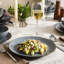 Service de table Gibson Home (assiettes et bols), 12 pièces, pour 4 personnes, bleu-133614527
