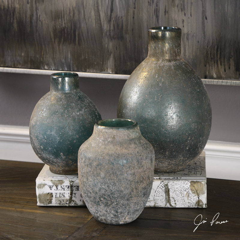 Ensemble de vases de table 3 pièces duveteux de couleur duc duc
