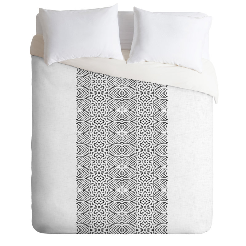 Ensemble de housse de couette à rayures , Housse de couette très grand et 2 taies