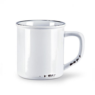 Enamel Look Mug
