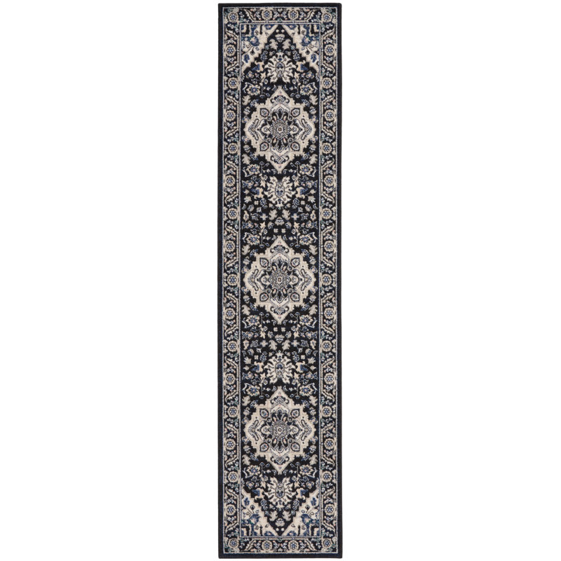 Oriental Indoor Rug, Runner 2'2" x 10'