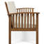 Nobhill 53.25'' Wide Straight Acacia Loveseat with Cushions-32691709-110810151
