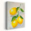 «Bright Lemon Still Life Vibrant Abstract Contemporary Flower Fruit», reproduction d'art murale-898428227