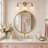 Denroy 3 - Light Dimmable Rose Gold Vanity Light