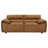 Hudson Orange 2-piece Upholstered Sofa Set