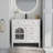 35.6" Mid-Century Bathroom Vanity Sink-1324379586